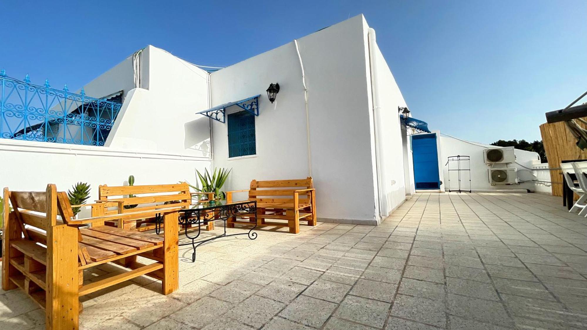 Апартаменты Sunset Sidi Bousaid Сиди-Бу-Саид Экстерьер фото